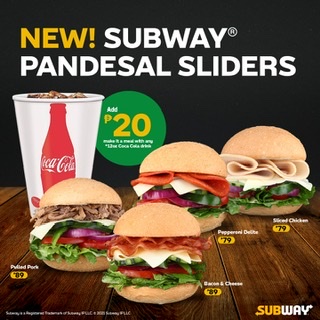 Subway® New Products: Pandesal Sliders and Flavored Coffee