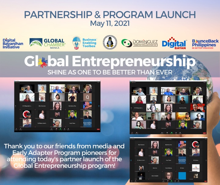 PH Online movement launches partnership with global and local organizations to help Filipino entrepreneurs gain global competencies
