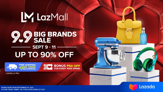 How to up your LazMall shopping game during Lazada’s 9.9 Big Brands Sale