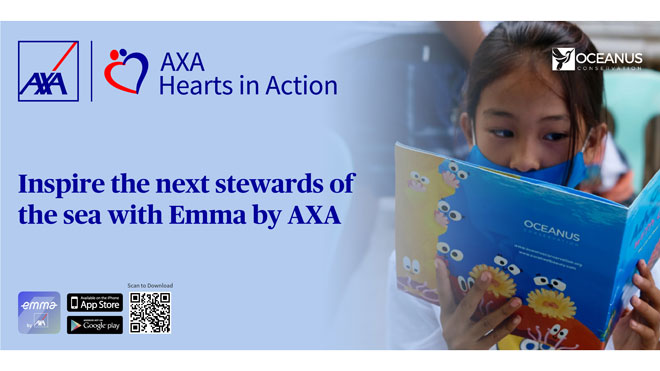 AXA Philippines supports marine environmental education through Emma by AXA